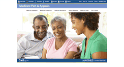 Desktop Screenshot of medicarepartaappeals.com